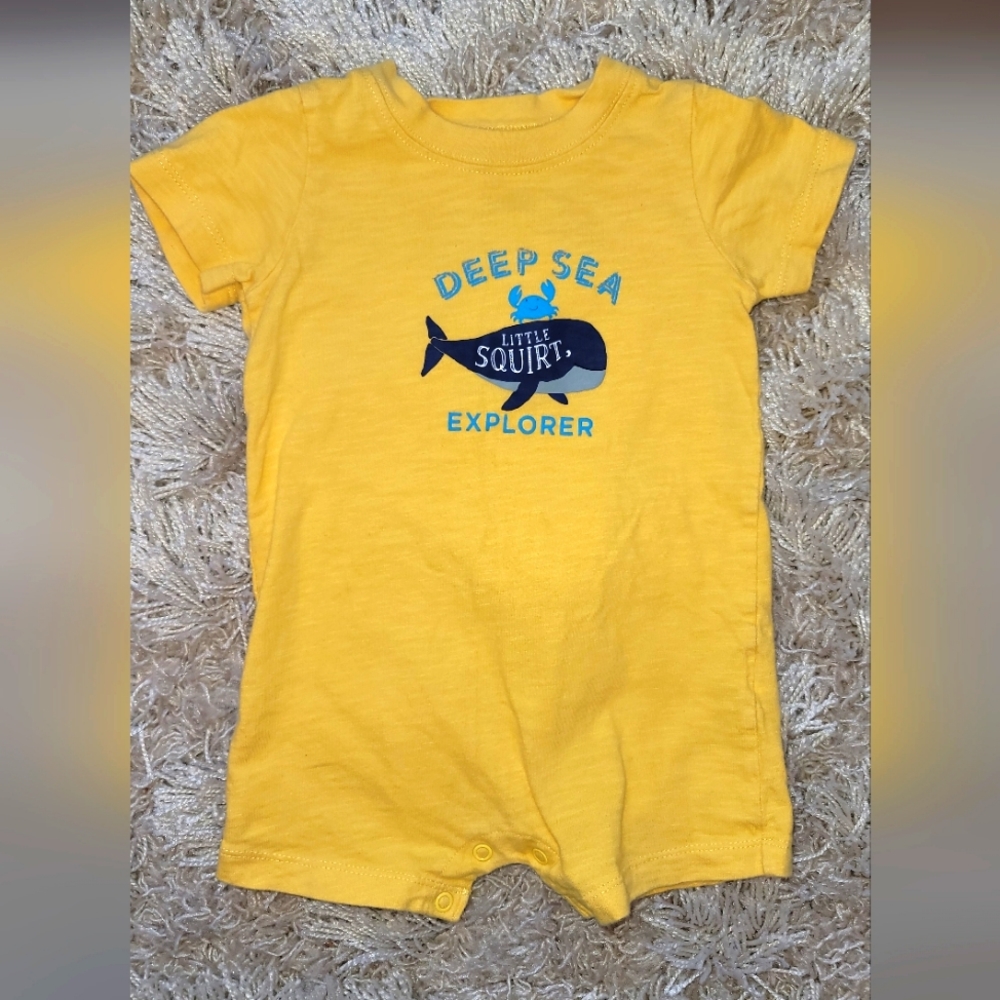 Boys summer romper